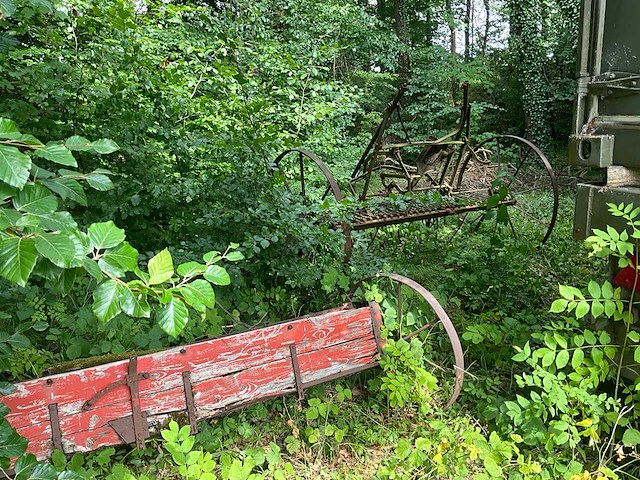 Antieke landbouwgereedschapsbundel (2x) - afbeelding 3 van  10