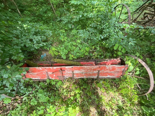 Antieke landbouwgereedschapsbundel (2x) - afbeelding 2 van  10