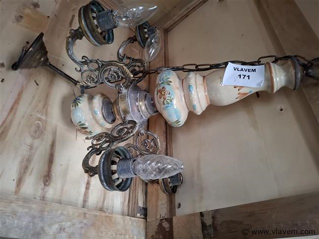 Antieke luchter - afbeelding 1 van  3