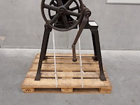 Antieke manuele plaatwals/juwelierswals - afbeelding 1 van  11