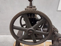 Antieke manuele plaatwals/juwelierswals - afbeelding 7 van  11