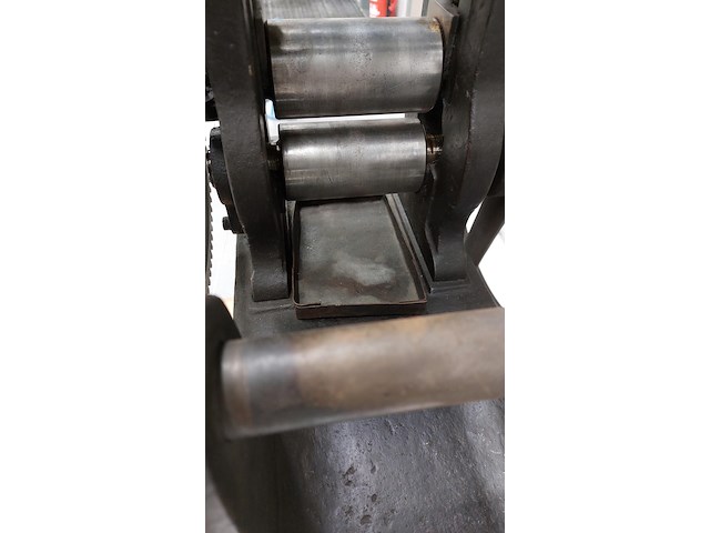 Antieke manuele plaatwals/juwelierswals - afbeelding 9 van  11