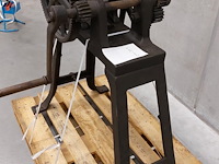 Antieke manuele plaatwals/juwelierswals - afbeelding 11 van  11