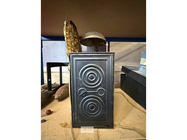 Antieke morbierklok - afbeelding 2 van  7