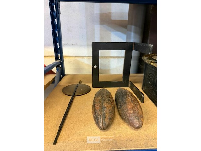 Antieke morbierklok - afbeelding 4 van  7