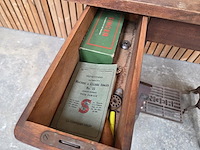 Antieke naaimachine singer - afbeelding 3 van  11