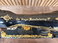 Antieke naaimachine singer - afbeelding 5 van  11