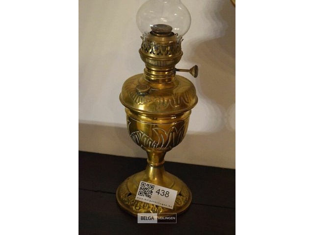 Antieke olielamp - afbeelding 3 van  3