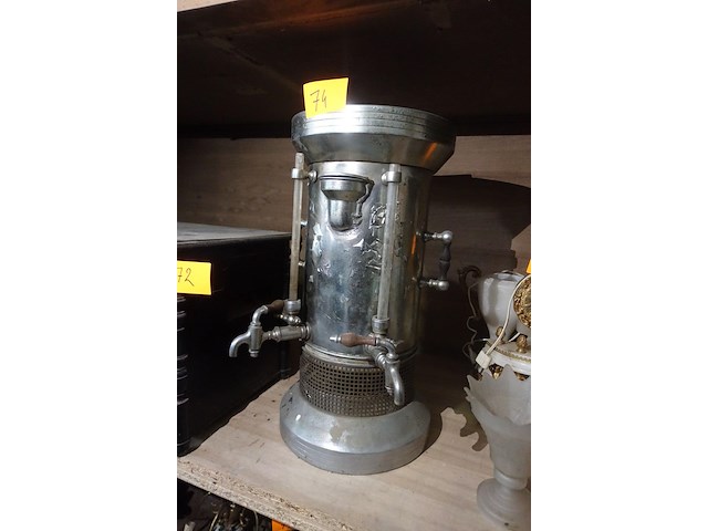 Antieke percolator - afbeelding 1 van  5