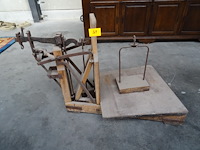 Antieke platformweegschaal - afbeelding 1 van  5