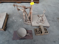 Antieke platformweegschaal - afbeelding 1 van  7