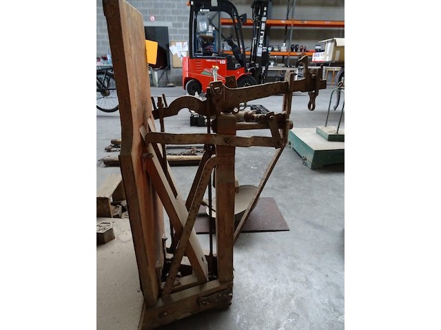 Antieke platformweegschaal - afbeelding 7 van  7