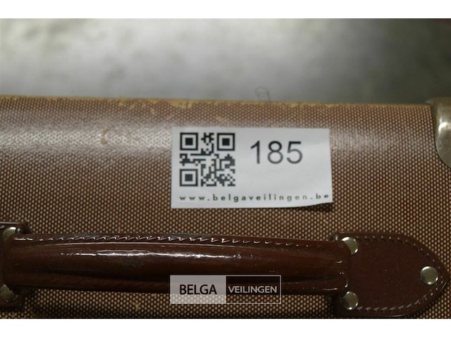 Antieke reiskoffer - afbeelding 4 van  4