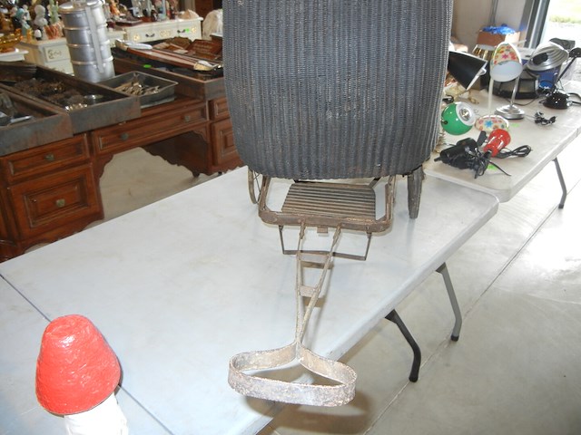 Antieke speelgoed kinderwagen - afbeelding 2 van  6