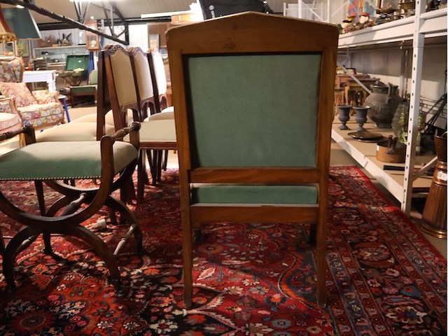 Antieke stoel franse stijl (x2) - afbeelding 9 van  9