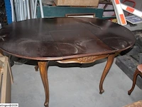 Antieke tafel verlengbaar - afbeelding 2 van  5