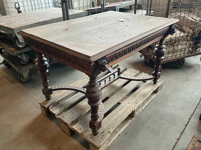 Antieke tafel - afbeelding 1 van  5