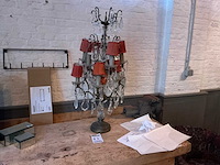 Antieke tafellamp (2x) - afbeelding 1 van  4