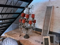 Antieke tafellamp (2x) - afbeelding 3 van  4