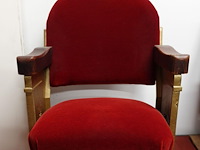 Antieke theaterstoel - afbeelding 1 van  7