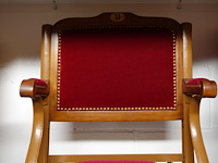 Antieke theaterstoel - afbeelding 3 van  7