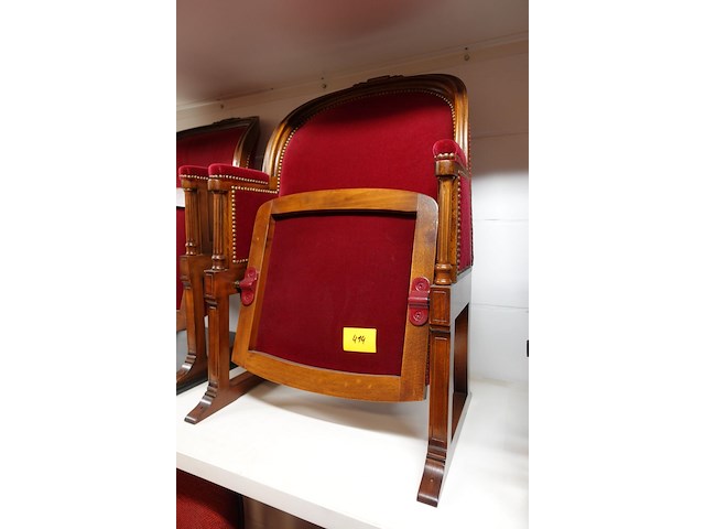 Antieke theaterstoel - afbeelding 3 van  6