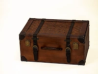 Antieke vintage reiskoffer