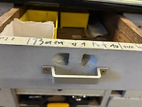 Antieke vitrine toonbank/toog - afbeelding 2 van  10