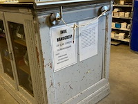 Antieke vitrine toonbank/toog - afbeelding 3 van  10