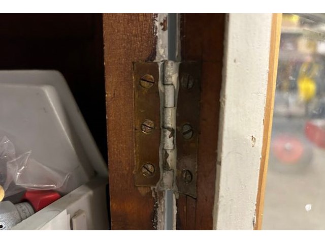 Antieke vitrine toonbank/toog - afbeelding 7 van  10