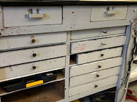 Antieke vitrine toonbank/toog - afbeelding 9 van  10