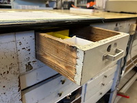 Antieke vitrine toonbank/toog - afbeelding 10 van  10