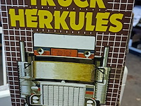 Antieke vrachtwagen in doos jaren 1970 metaal en plastiek - afbeelding 3 van  6
