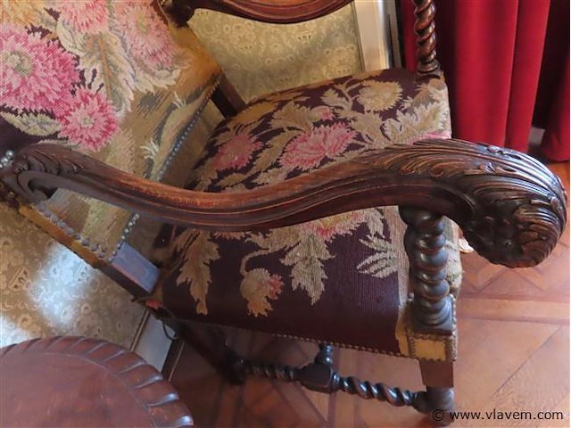 Antieke zetel - afbeelding 3 van  3