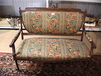 Antieke zitbank - afbeelding 1 van  4