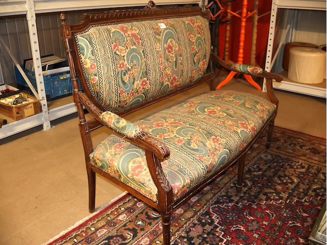 Antieke zitbank - afbeelding 3 van  4