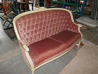 Antieken bank louis xv stijl - afbeelding 1 van  3