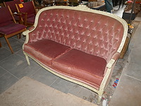 Antieken bank louis xv stijl - afbeelding 2 van  3