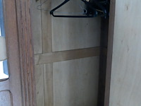 Antieken kledingkast met spiegels - afbeelding 3 van  4