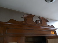 Antieken kledingkast met spiegels - afbeelding 4 van  4