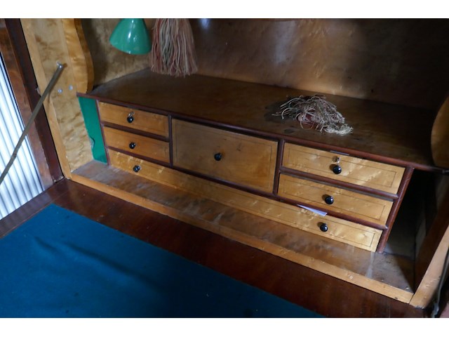 Antieken klepsecretaire beidermeier stijl - afbeelding 2 van  5