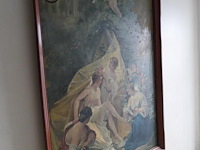 Antieken schilderij - afbeelding 1 van  6