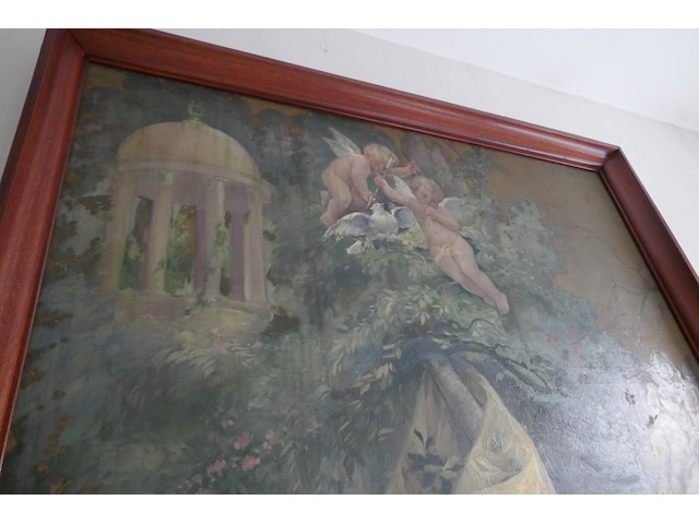 Antieken schilderij - afbeelding 4 van  6