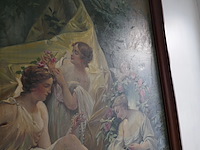 Antieken schilderij - afbeelding 5 van  6