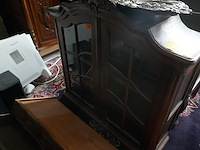 Antieken secretaire met vitrine - afbeelding 2 van  6