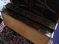 Antieken secretaire met vitrine - afbeelding 3 van  6