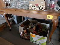 Antieken tafel + keukentafel - afbeelding 2 van  2