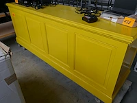 Antieken toonbank, gele kleur - afbeelding 2 van  4