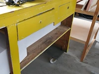 Antieken toonbank, gele kleur - afbeelding 3 van  4