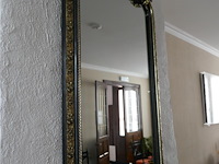 Antieken wandspiegel met rijk versierde lijs - afbeelding 3 van  3